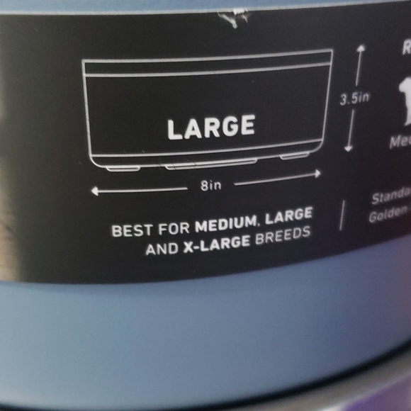 HydraPeak Pets Stainless Steel Dog Bowl 8 cups - Picture 7 of 7